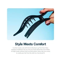 Gimme Beauty Lay Flat Curved Comfort Clip - Designed for Driving and the Headrest
