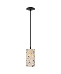Possini Euro Design Possini Euro Petroglyph 5" Wide Stone Mini-Pendant Light