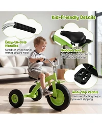 Hongge 15 in Adjustable Handlebar and Seat Bike, 200 lb Capacity, Ages 3+