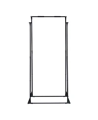 Hongge Foldable Aerial Yoga Stand Frame 440.9 lbs Load with 4-Level Horizontal and 6-Level Vertical Adjustment