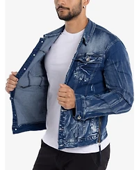 Men's Washed Denim Jacket