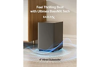 Ultimea Aura A40 7.1ch Virtual Surround Sound Bar with 4 Surround Speakers, 330W, 4" Subwoofer, App Control, Opt/Aux/Bluetooth