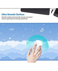 Lofree Large Gaming Non-Slip Mouse Pad Desk Mat for Optical and Laser Mice