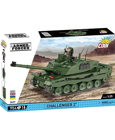 Cobi Armed Forces Challenger 2 954-Piece Building Set, Ages 10+