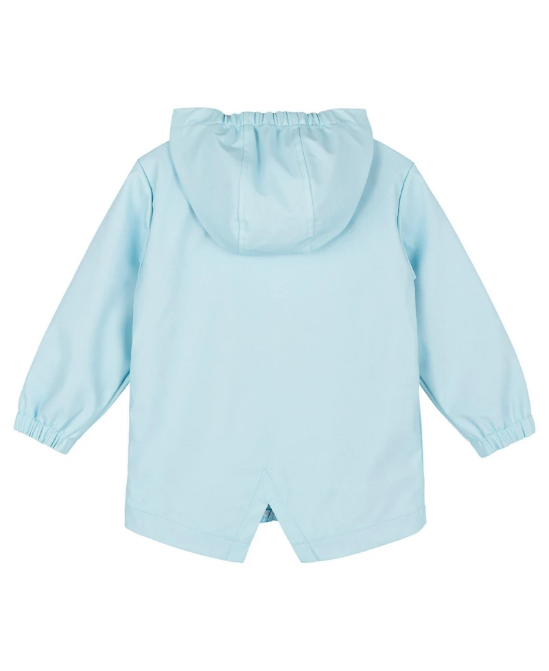 Frozen Toddler Girls' 2T-5T Hooded Zip-Up Rain Jacket