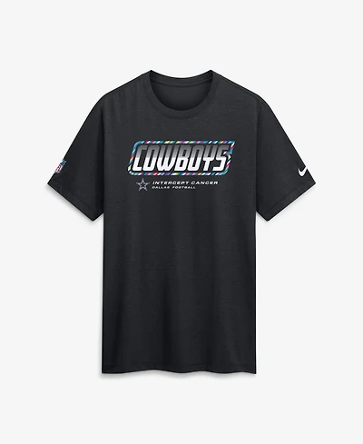 Nike Men's Dallas Cowboys 2026 Nfl Cruical Catch Sideline Dri-Fit T-Shirt