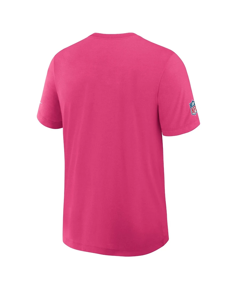 Nike Men's Pink Minnesota Vikings 2026 Nfl Cruical Catch Sideline Dri-Fit T-Shirt