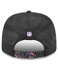 New Era Men's Black New Orleans Saints 2026 Nfl Cruical Catch 9SEVENTY Adjustable Trucker Hat