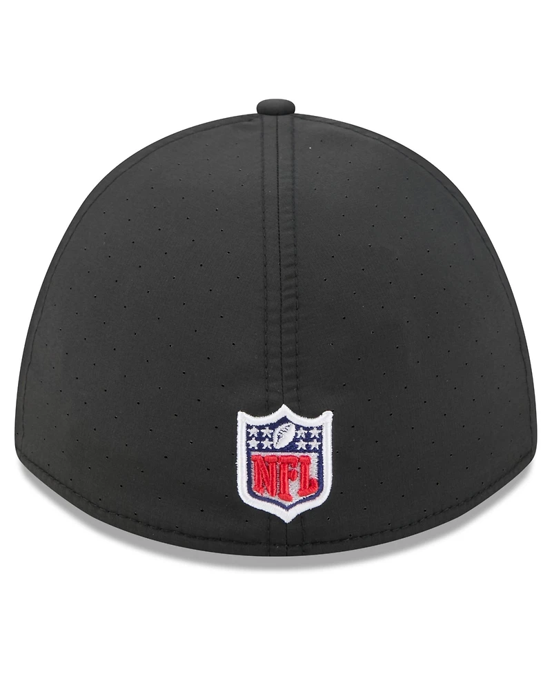New Era Men's Black Tennessee Titans 2026 Nfl Cruical Catch 39THIRTY M-Crown Stretch Hat