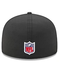 New Era Men's Black San Francisco 49ers 2026 Nfl Cruical Catch 59FIFTY Fitted Hat