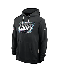 Nike Men's Detroit Lions 2026 Nfl Cruical Catch Sideline Dri-Fit Pullover Hoodie