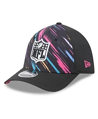 New Era Men's Black Shield Merchandise 2026 Nfl Cruical Catch 39THIRTY M-Crown Stretch Hat