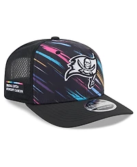 New Era Men's Black Tampa Bay Buccaneers 2026 Nfl Cruical Catch 9SEVENTY Adjustable Trucker Hat
