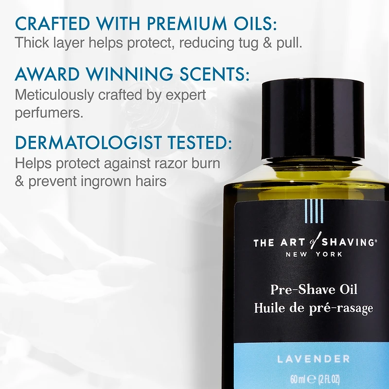 The Art of Shaving Pre-Shave Oil, Lavender, 2 Fl Oz