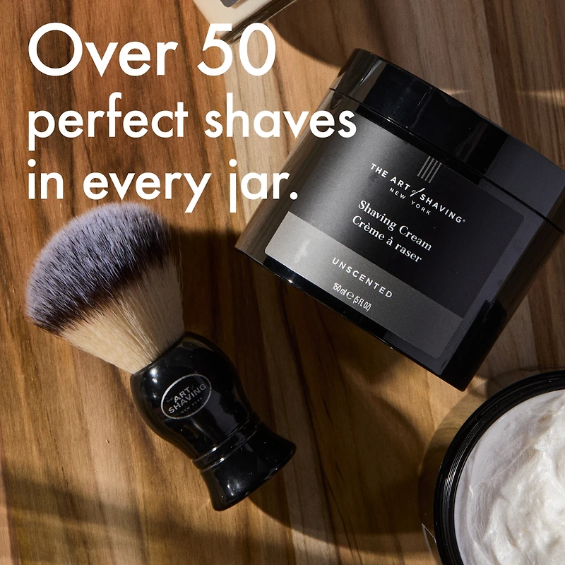 The Art of Shaving Shaving Cream,Unscented, 5oz