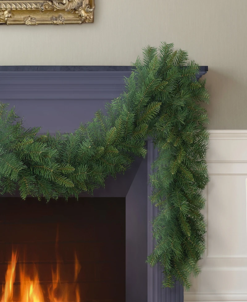 Puleo International 9' Round Valley Pine Garland