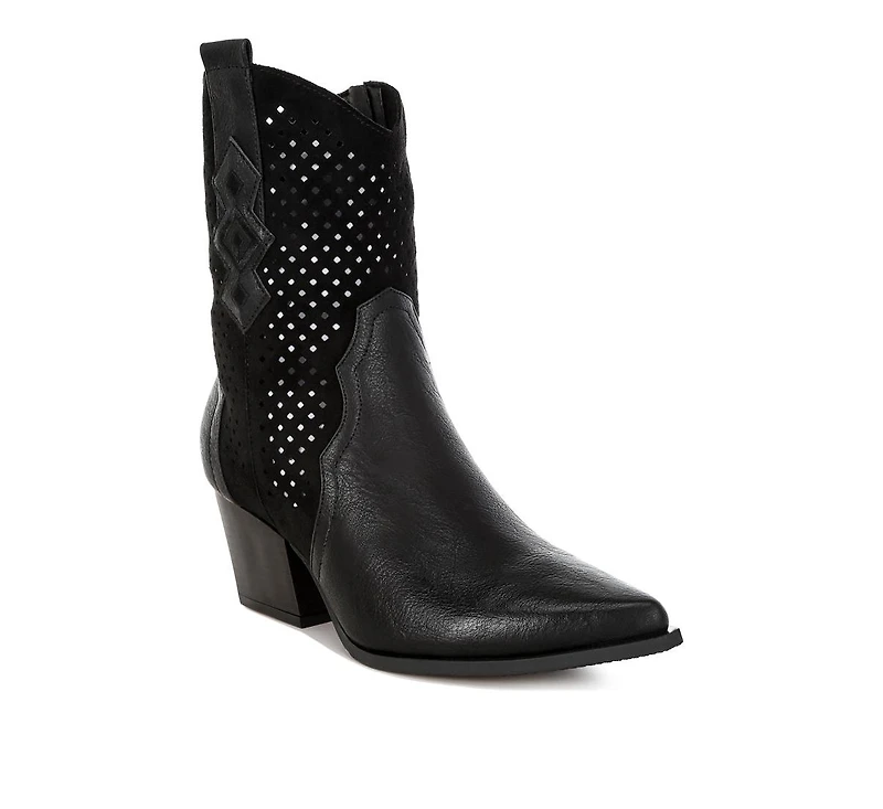 Prosia Woven Cowboy Boots