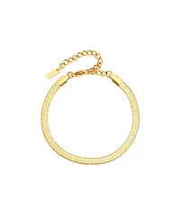 Atolea Adjustable Herringbone Anklet