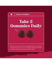 Nature's Craft Elderberry Gummies with Vitamin C and Zinc | Sambucus Elderberry Supplement | 90 Count