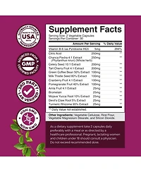Nature's Craft G-Cleanse Herbal Supplement with Chanca Piedra, Tart Cherry and Celery Seed Extract | 60 Count