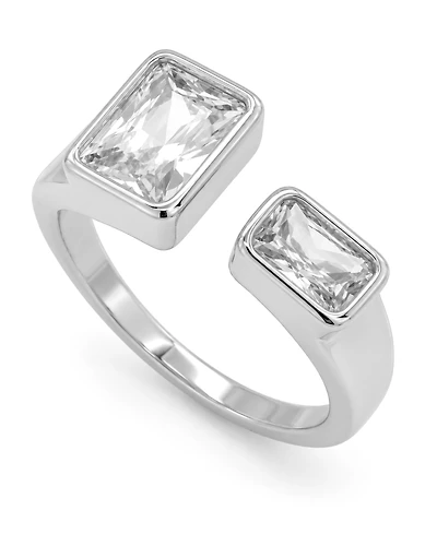 And Now This Cubic Zirconia Modern Ring