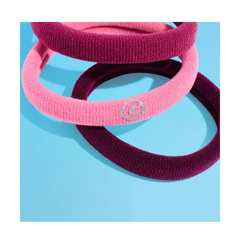 Gimme Beauty Medium Hair Bands Seamless Nylon, Snag Free Hair Ties with Firm, Lasting Hold 12 Pack