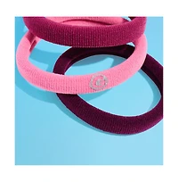 Gimme Beauty Medium Hair Bands Seamless Nylon, Snag Free Hair Ties with Firm, Lasting Hold 12 Pack