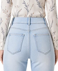 Indigo Poppy Women's High-Rise Tummy Tuck Bootcut Jeans