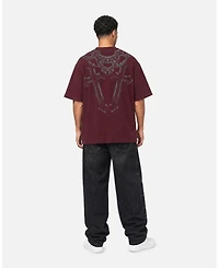 Saint Morta Men's Renaissance Oversized Graphic Washed T-Shirt