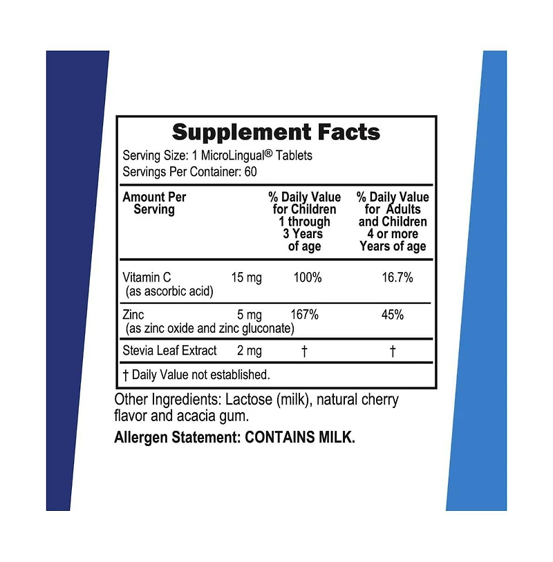 Superior Source Zinc Lozenjets 60 Instant Dissolve Tablets