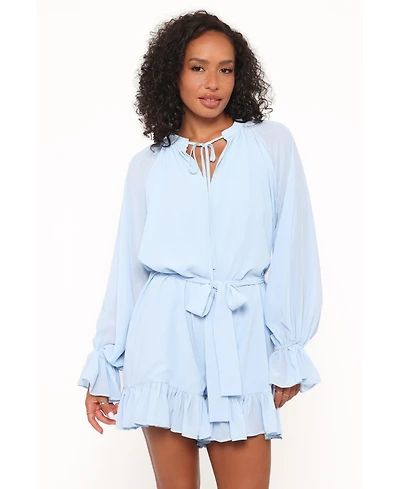 Petal and Pup Women's Brianna Long Sleeve Romper