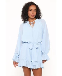 Petal and Pup Women's Brianna Long Sleeve Romper