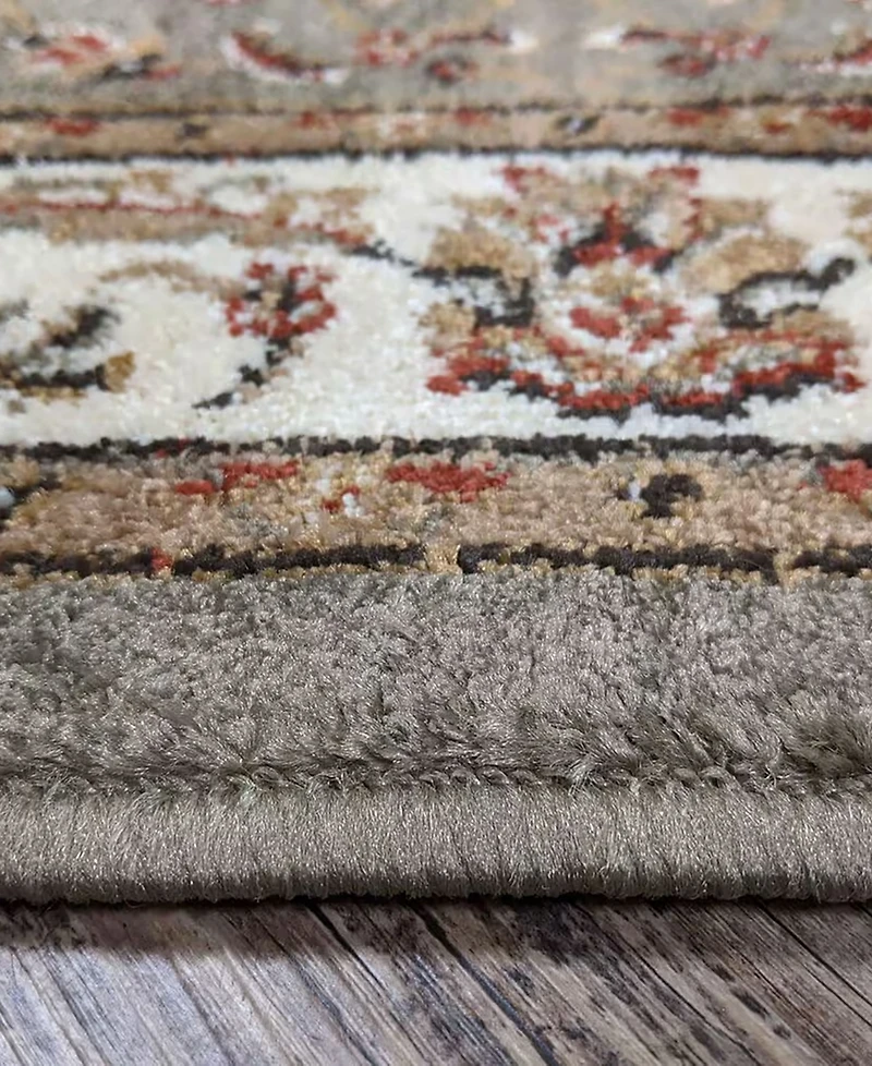 Closeout! Km Home Pesaro Isfahan Sage 2'2" x 7'7" Runner Area Rug