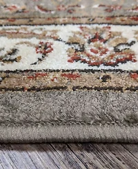 Closeout! Km Home Pesaro Isfahan Sage 2'2" x 7'7" Runner Area Rug