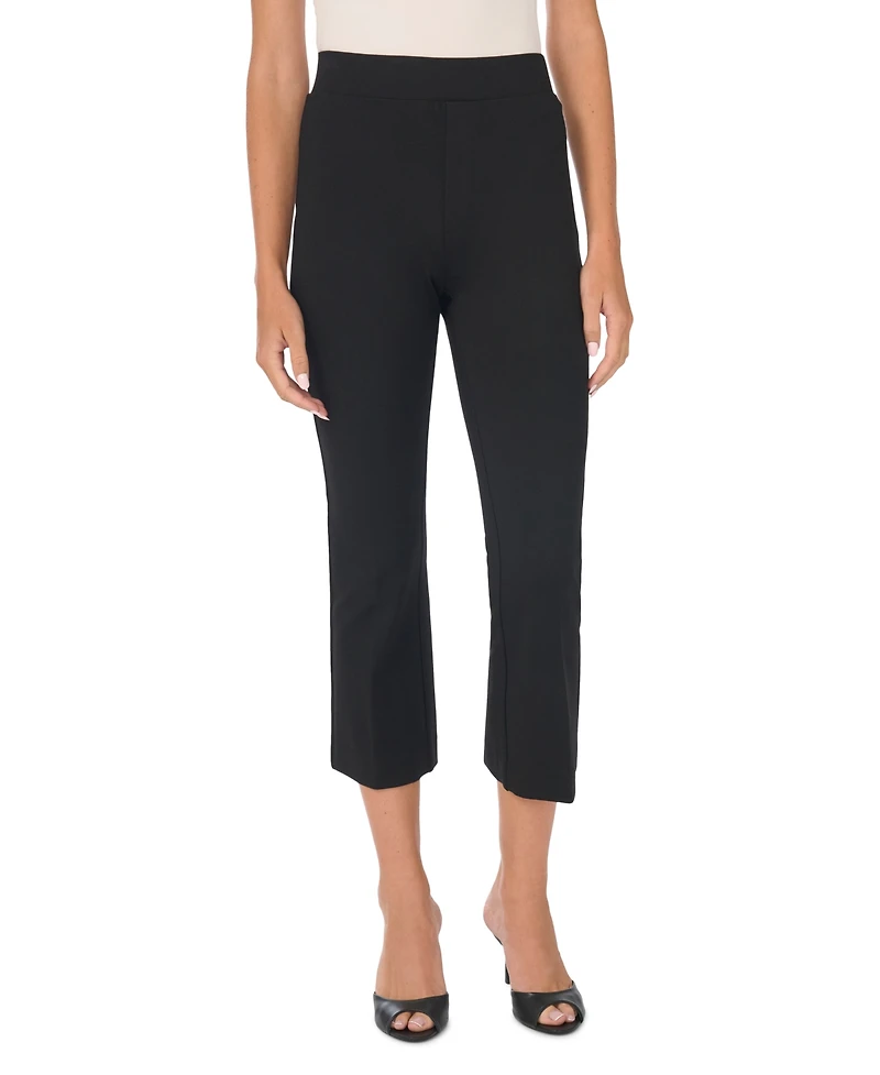 CeCe Women's Cropped Elastic-Waist Pants