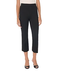 CeCe Women's Cropped Elastic-Waist Pants