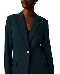 Calvin Klein Petite One-Button Notch Collar Jacket