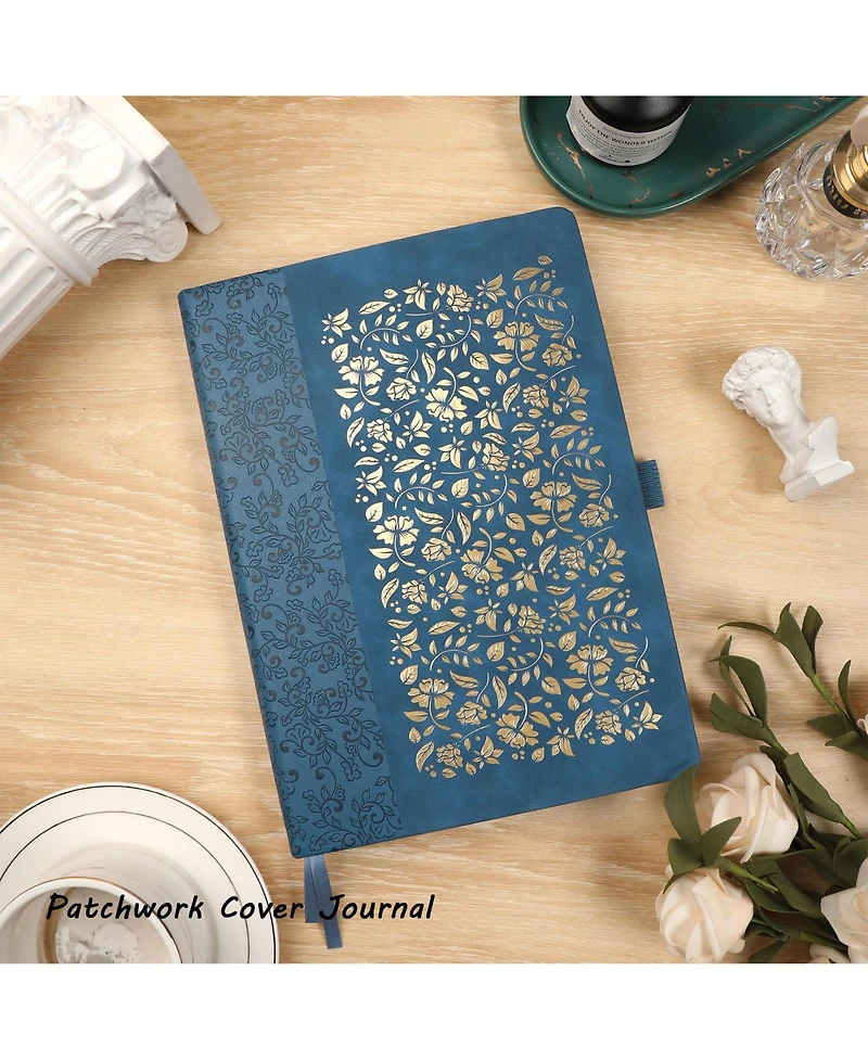 Danrong B5 Lined Journal Hardcover 230 Numbered Pages College Ruled Thick Paper Writing Notebook