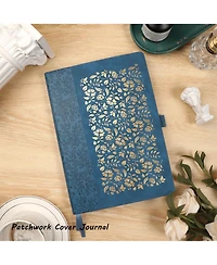 Danrong B5 Lined Journal Hardcover 230 Numbered Pages College Ruled Thick Paper Writing Notebook