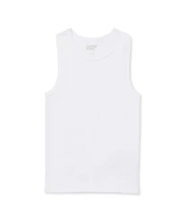 Lands' End Boys' 4-20 Ribbed Cotton Tank Tops, 4-Pack