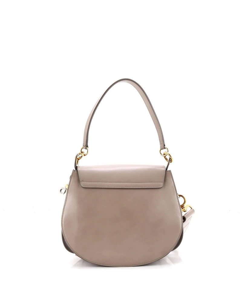 Pre-Owned Chloe Tess Large Leather Shoulder Bag