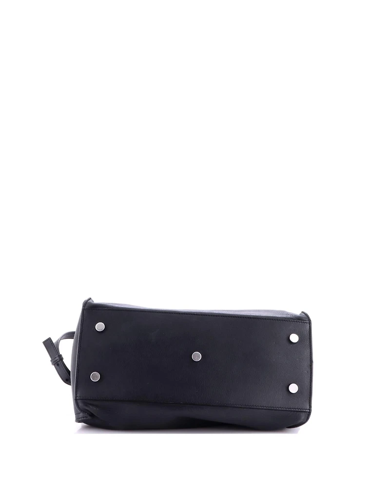 Pre-Owned Saint Laurent Small Monogram Cabas Downtown Leather