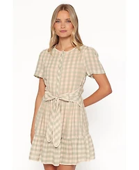 Petal and Pup Women's Lorry Tie Front Mini Dress