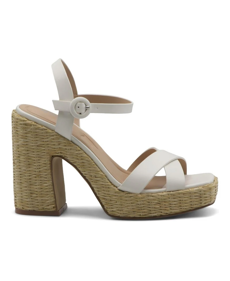 Charles by David Womens Rayna Chunky High Heel Sandal