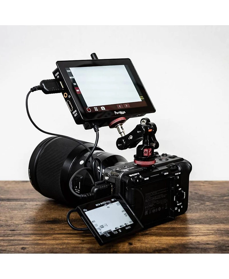 Portkeys LH5P 5.5" Full Hd Touchscreen Monitor with Camera Control for Canon 5D Mark Ii//Iii/Iv/1DX, Supports 4K Hdmi