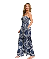 Cupshe Women's V-Neck Zipper Closure Unlined Jumpsuit