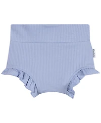 Gerber Baby Girls' Bubble Ruffle-Hem Shorts, 3-Piece Set