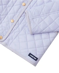 Lands' End Girls' 4-16 Water-Resistant Quilted Corduroy Collar Jacket