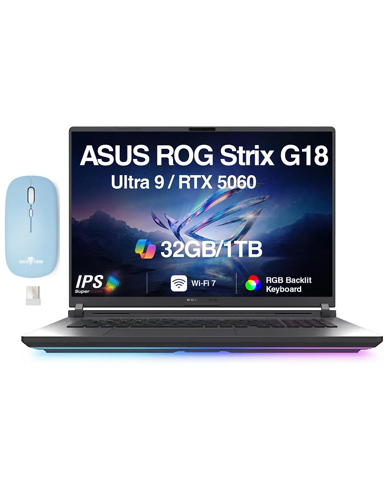 Asus Rog Strix G18 18" 32GB Ram Rtx 5060 Laptop