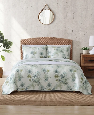 Tommy Bahama Home Serenity Palms Quilted Sham, Standard